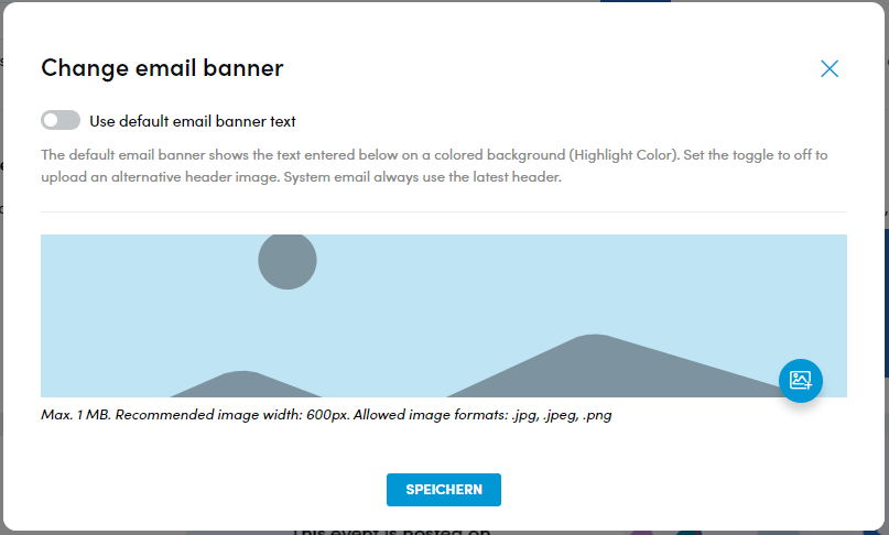 Email Banner Upload